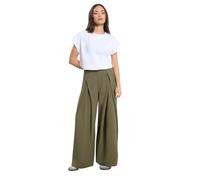 PixieGirl Petite Black Wrap Pleated Wide Leg Trousers Petite