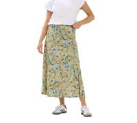 PixieGirl Petite Blue Floral Midi Skirt Petite