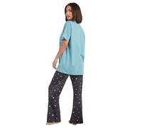 PixieGirl Petite Blue Star Print Short Sleeve Pyjama Set Petite
