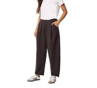 PixieGirl Petite Brown Barrel Trousers Petite