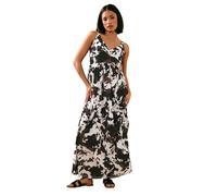 Petite Cow Print Maxi Dress PixieGirl Brown 10