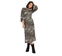 Petite Zebra Print Dress PixieGirl Brown 16