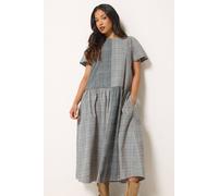 Pixiegirl Petite Brushed Maxi Dress In Grey Grey