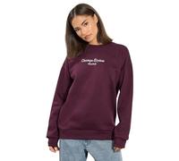 PixieGirl Petite Burgundy Red Slogan Sweatshirt Petite