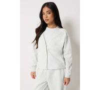 Pixiegirl Petite Button Cardigan In Light Grey Light Grey