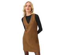 PixieGirl Petite Camel Brown Suedette Mini Dress Petite