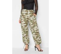 Pixiegirl Petite Camo Parachute Trousers In Green Green 10S