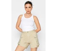 Pixiegirl Petite Cargo Shorts In Camel Camel 12