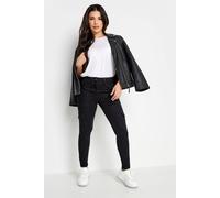 Pixiegirl Petite Cargo Skinny Jeans In Black Black 10