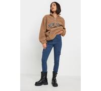 Pixiegirl Petite Cargo Skinny Jeans In Blue Blue 8