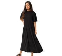 PixieGirl Petite Chocolate Brown Drop Waist Maxi Dress Petite