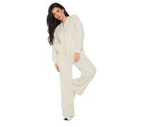 PixieGirl Petite Cream Wide Leg Joggers Petite