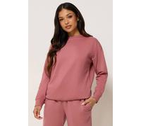 Pixiegirl Petite Crew Neck Sweatshirt In Pink Pink