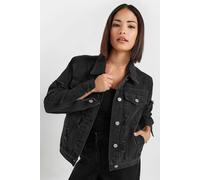 Pixiegirl Petite Denim Jacket In Black Black 10