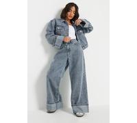 Pixiegirl Petite Denim Jacket In Blue Blue 16