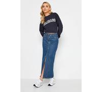 Petite Denim Maxi Skirt PixieGirl Dark Blue 16