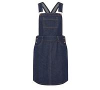 Pixiegirl Petite Denim Pinafore Dress In Indigo Indigo 18
