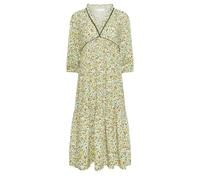 Pixiegirl Petite Ditsy Frill Midi Dress In Light Green Light Green