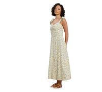PixieGirl Petite Green Ditsy Floral Tie Shoulder Midi Dress Petite