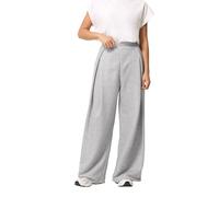 PixieGirl Petite Grey Marl Pleated Wrap Trousers Petite