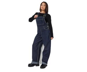 PixieGirl Petite Indigo Blue Straight Leg Cotton Dungarees Petite
