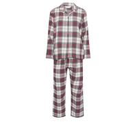 PixieGirl Petite Ivory White & Red Cotton Check Pyjama Set Petite