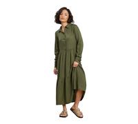 PixieGirl Petite Khaki Green Sleeved Smock Dress Petite
