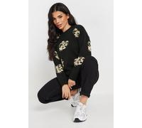 Pixiegirl Petite Leopard Jumper In Black Black 6-8