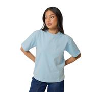PixieGirl Petite Light Blue Paisley Cotton T-Shirt Petite