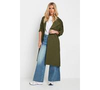 Pixiegirl Petite Lightweight Trench Coat In Light Khaki Light Khaki 14
