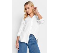 Pixiegirl Petite Long Sleeve Shirt In White White 16