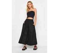 Pixiegirl Petite Maxi Skirt In Black Black