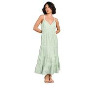 PixieGirl Petite Mint Green Floral Tie Back Midi Dress Petite