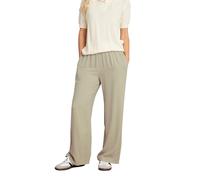 PixieGirl Petite Natural Brown Acid Wash Wide Leg Trousers Petite
