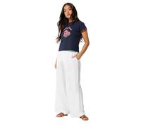 PixieGirl Petite Navy Blue Tomato Graphic Cotton T-Shirt Petite