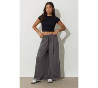 Pixiegirl Petite Palazzo Trousers In Dark Grey Dark Grey 12