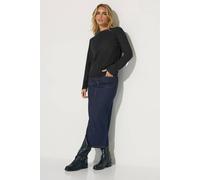 Pixiegirl Petite Pocket Patch Denim Skirt In Blue Blue 8