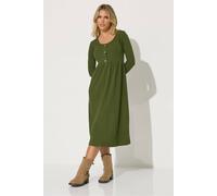 Pixiegirl Petite Ribbed Dress In Light Khaki Light Khaki 6