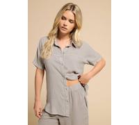 Pixiegirl Petite Short Sleeve Shirt In Stone Stone 6