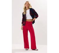 Pixiegirl Petite Side Stripe Trousers In Red Red 12