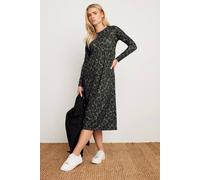 Pixiegirl Petite Sleeved Dress In Green Green 6