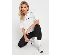 Pixiegirl Petite Sports Graphic T-Shirt In White White 16