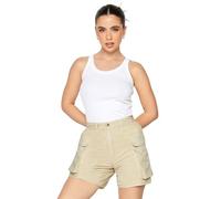 PixieGirl Petite Stone Brown Cargo Shorts Petite