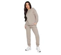 PixieGirl Petite Stone Brown Crew Neck Sweatshirt Petite