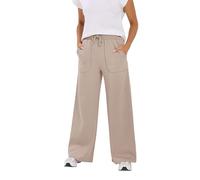 PixieGirl Petite Stone Brown Pocket Patch Wide Leg Joggers Petite