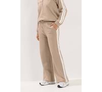 Pixiegirl Petite Stripe Sweatshirt & Wide Leg Joggers Set In Natural Natural