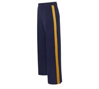 Pixiegirl Petite Striped Wide Leg Trousers In Dark Navy Dark Navy 18