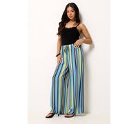 Pixiegirl Petite Striped Wide Leg Trousers Multi