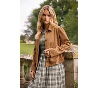Pixiegirl Petite Suedette Pocket Jacket In Camel Camel 16