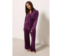 Pixiegirl Petite Super Luxe Pyjama Set In Purple Purple
